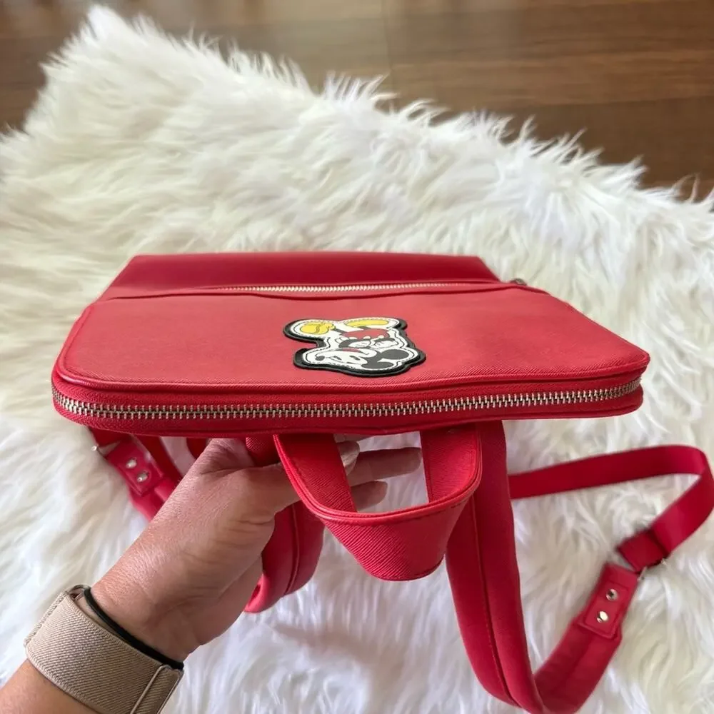 Disney | Classic Mickey Mouse Red Mini Backpack Bag Store Parks Character Accent